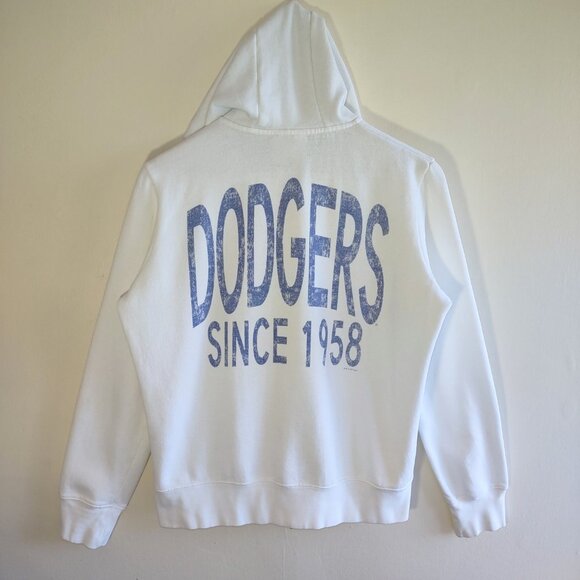 LA Dodgers G-lll Sports Hoodie Jacket Full Zip Sweatshirt Sz Medium Baseball - Picture 7 of 10